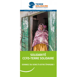Dépliant "Solidarité CCFD-Terre Solidaire"