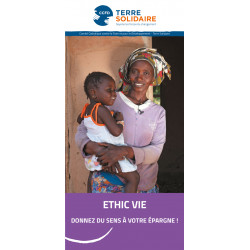 Dépliant ETHIC VIE Assurance Vie solidaire