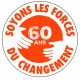 Pin’s CCFD-Terre Solidaire « Soyons les forces du changement »