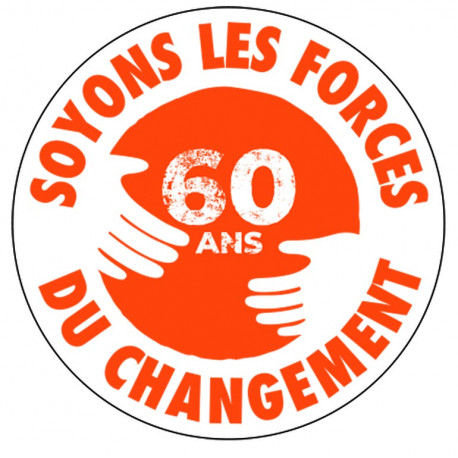 Pin’s CCFD-Terre Solidaire « Soyons les forces du changement »