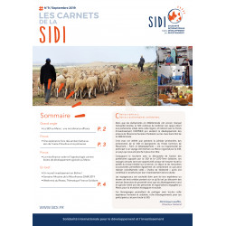 Feuillet n°9 « Les Carnets de la SIDI n°9 » - Sept 2019