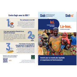 Plaquette 2023 : La SIDI, un investisseur solidaire et patient