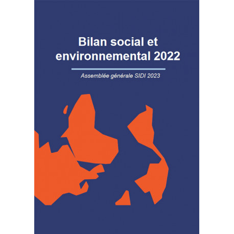 SIDI Bilan social 2022 - Rapport d’activités 2022