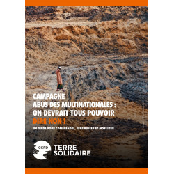 Livret de campagne « Abus des multinationales : on devrait tous pouvoir dire non ! »