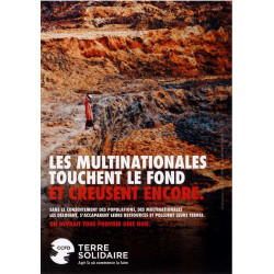 Flyers de la campagne « Abus des multinationales : on devrait tous pouvoir dire non ! »