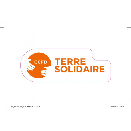 STICKERS LOGO CCFD Terre solidaire